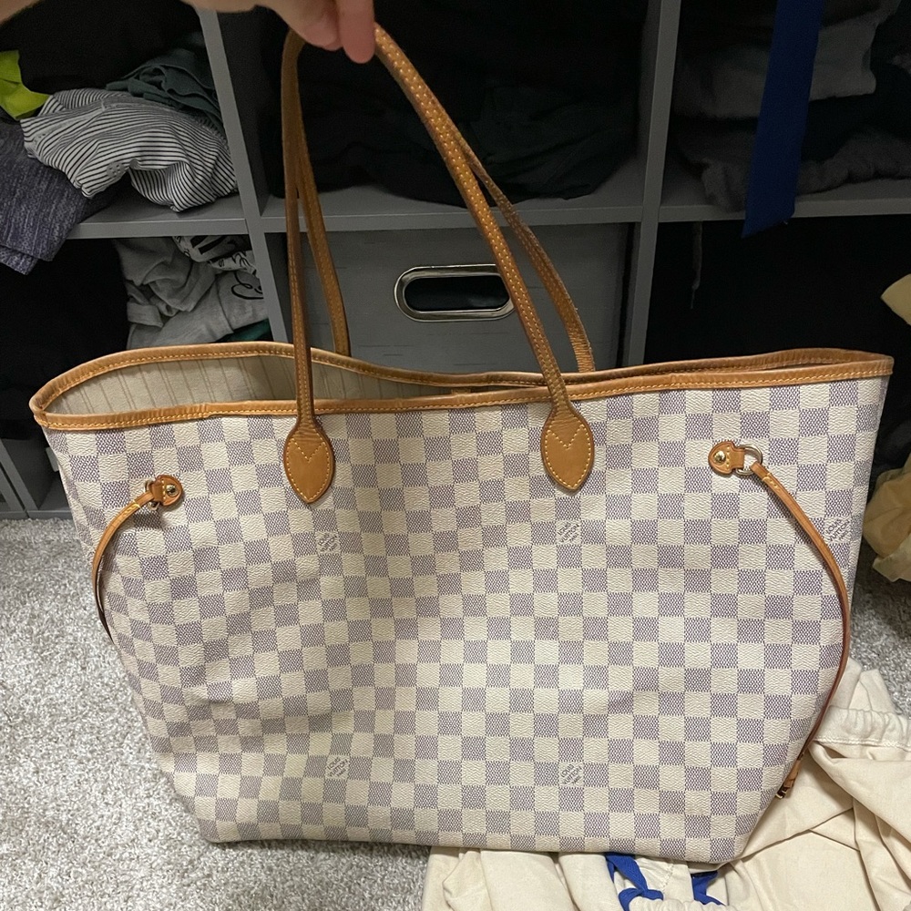 Neverfull Damier Azur GM - comes with dust bag